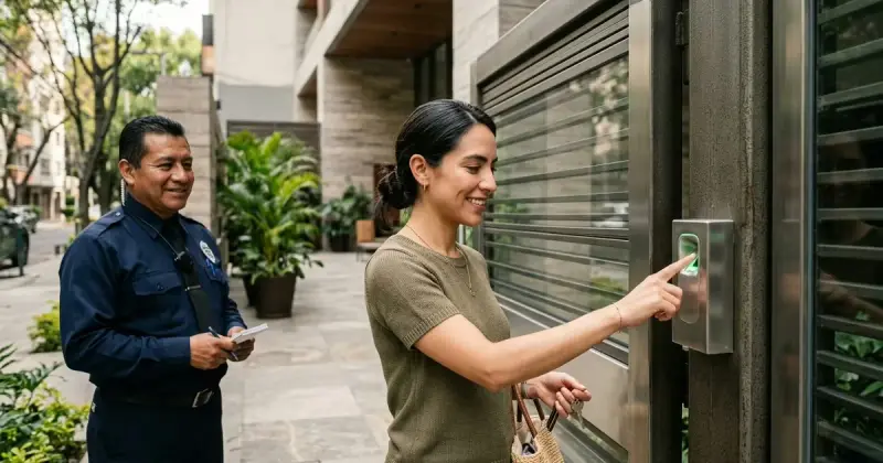 Verificación de identidad de personal en un acceso