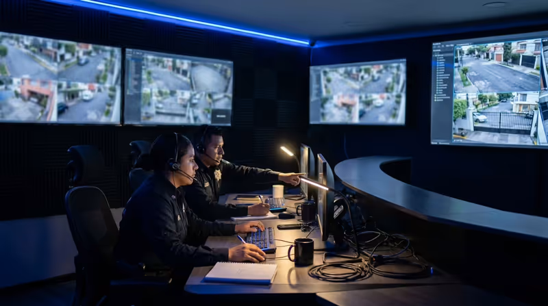 Equipo de la central revisando hallazgos de seguridad